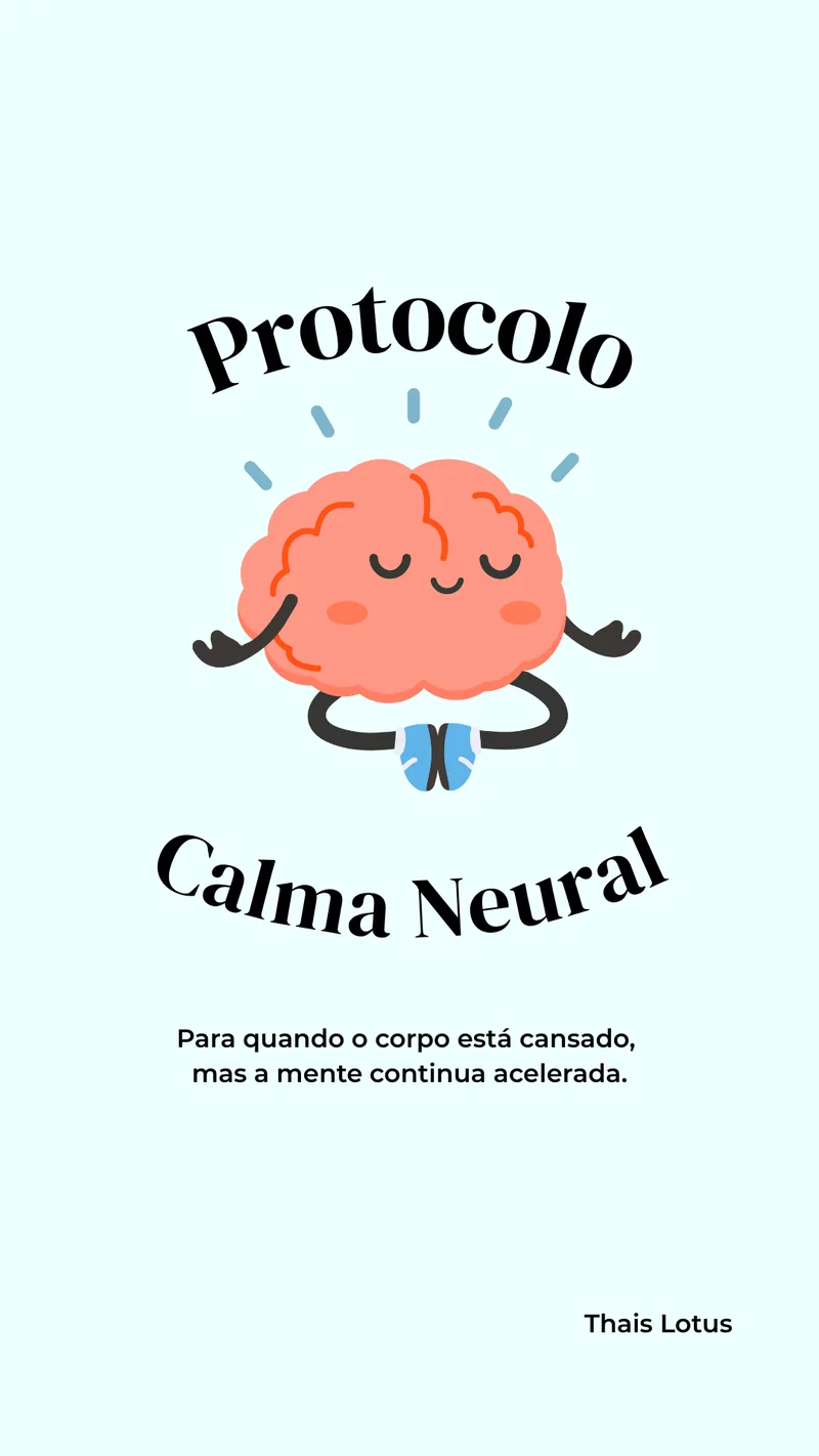 Capa de Protocolo Calma Neural